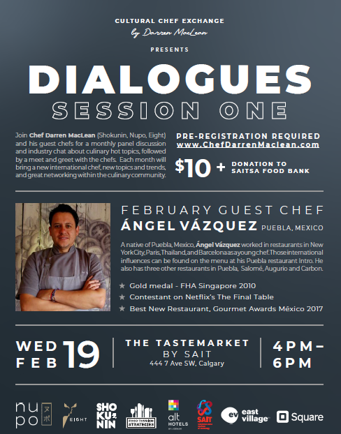 Sait Cultural Chef Exchange By Darren Maclean Presents Dialogues 1